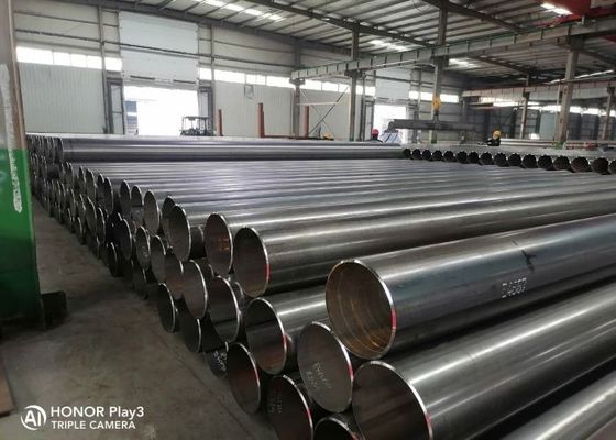 質  ASTM A53 Gr. B ERW Steel Pipe 1mm-200mm Thickness For Oil / Gas Pipeline 工場