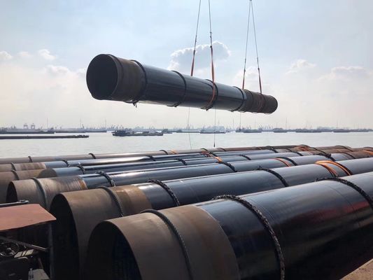 質  Custom LSAW Steel Pipe / Welded Carbon Steel Pipe For Underground Bunker 工場