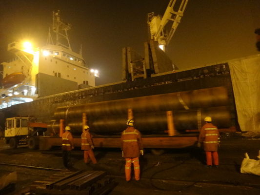 質  Hot Rolled SAWL SSAW Steel Pipe Length Customized For Natural Gas And Oil Pipeline 工場