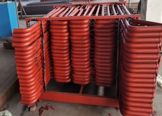 高圧ボイラー鋼鉄管ST44のあたりの赤いASTM A106 Gr Bの管