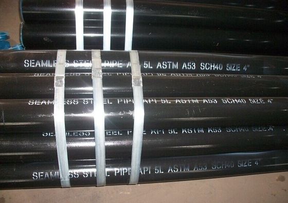 長さ5.8m/6m/11.8m/12m ASTM A106シームレス鋼管 オーダーメイド