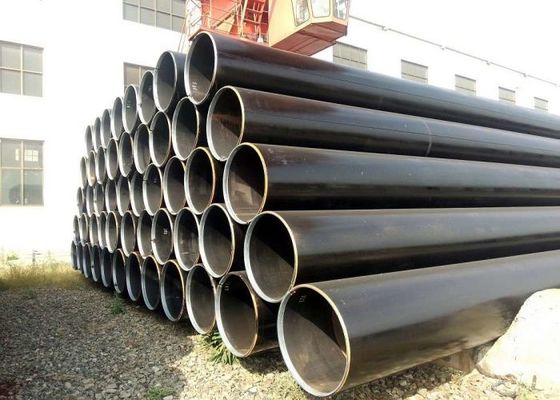 耐腐蝕性黒いシームレス鋼管 ASTM A53 建築基準