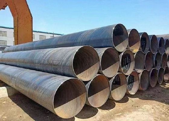 API 5L ASTM A252 SSAW スチールパイプライン 219mm から 4000mm 直径のスキャッパリング