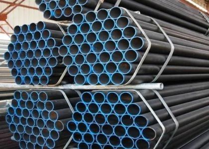 パーソナライズされたASTM A53標準シームレスパイプ ブラックペイントサービス
