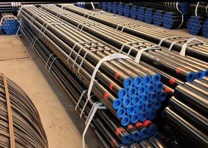 つや出しの継ぎ目が無い鋼管オイル管ラインAPI 5L標準的なASTM A106 A53