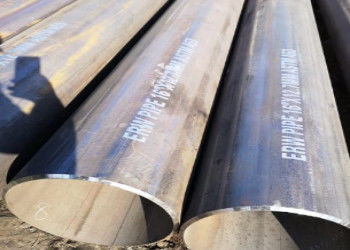5.8m-12m 長さ黒塗装ERW石油とガス産業のパイプラインの鋼管