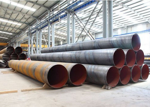 SSAW 溶接鋼管 5mm-25.4mm 壁 建設用