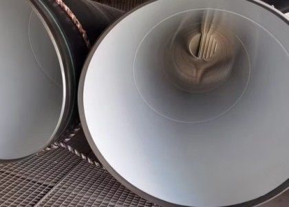 Q235 SSAW 石油建設プロジェクト用 3PE コーティングされた鋼管
