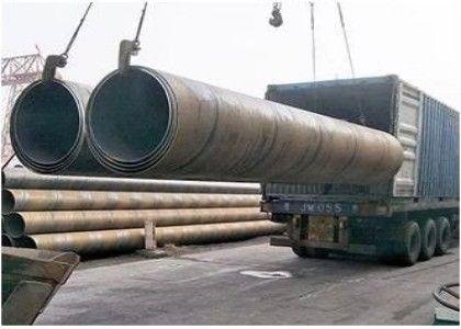 黒塗装炭素鋼 SSAW 壁付き鋼管 5mm -25.4mm