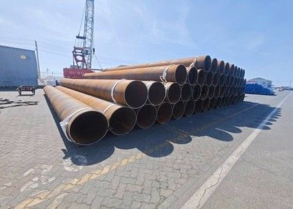 Q235 Q195 グレード A B 2235mm SSAW 鋼管 5mm-25.4mm 壁付き