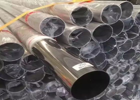 ASTM A554 ステンレス鋼パイプチュービング 1/4 インチ - 48 インチサイズ範囲と0.3mm-150mm厚さ
