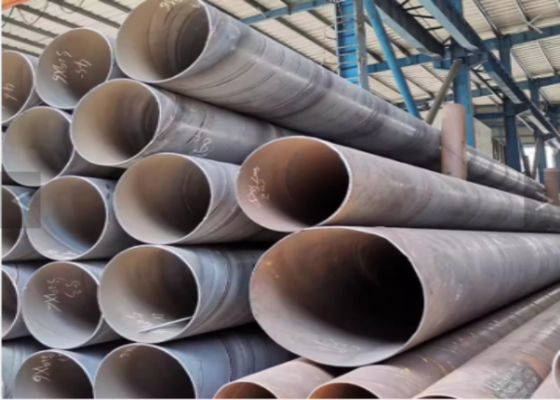 SSAW 低圧液体輸送および建設用鋼管