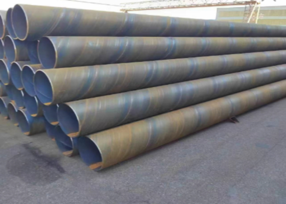 建設および石油輸送用SSAW鋼管219.1-2540mm
