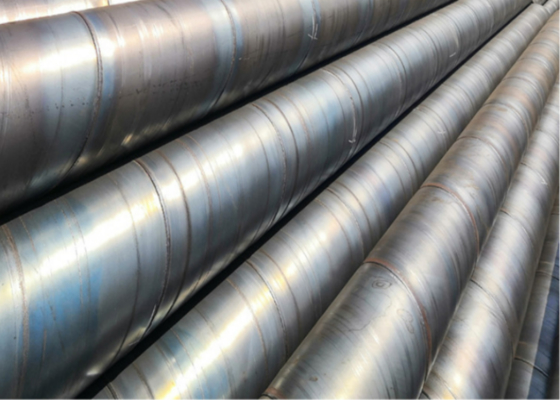 SSAW 鋼管 建設用 Q235 Q345 6-12M 長さ ± 1% 許容度