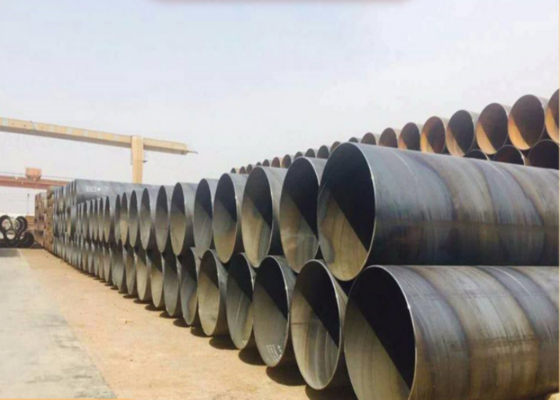 API 5L SSAW 鋼管 6M 12M 建設および石油ガス輸送用
