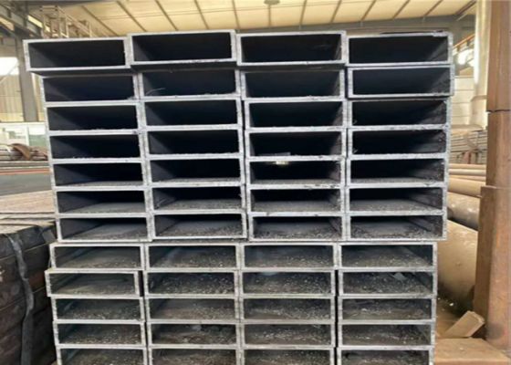 S235JR スチール ホールセクション 15-1000mm OD 黒 正方形