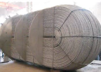 丸い熱交換器 鋼管 0.7MM-30MM 壁厚さ