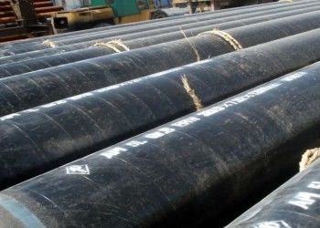 12M Length 3LPE Coated ERW Steel Pipe Hot Rolled Welded Steel Pipe DIN EN 10210 Certified