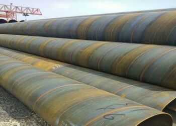 ±5%の許容量 SSAW 管道システムにおける流体輸送のための壁厚さ5mm-25.4mmの鋼管