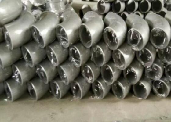 高い耐腐蝕性とASMEB 16.9標準の1/2インチ - 24インチサイズ範囲のOEM鍛造ステンレス鋼管フィッティング