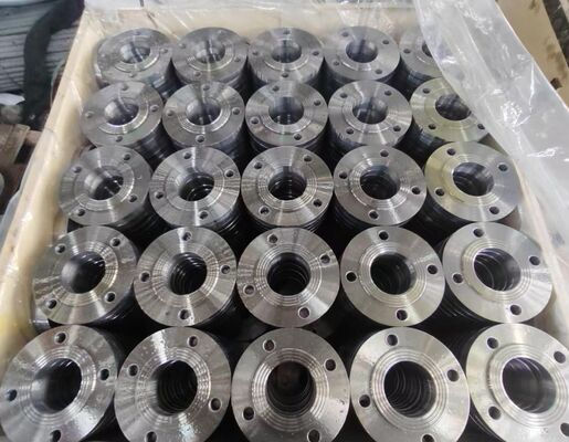安全なパイプライン接続のための精密鍛造耐腐蝕鋼フレンジ