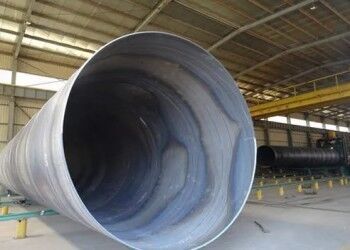 SSAW 鋼管 5mm と 25.4mm 壁厚さ 工業建設と流体輸送のための理想的な
