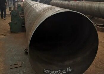 GB標準 SSAW 鋼管 壁厚さ 5mm から 25.4mm,外径 219.1mm から 2540mm の建設および製造用